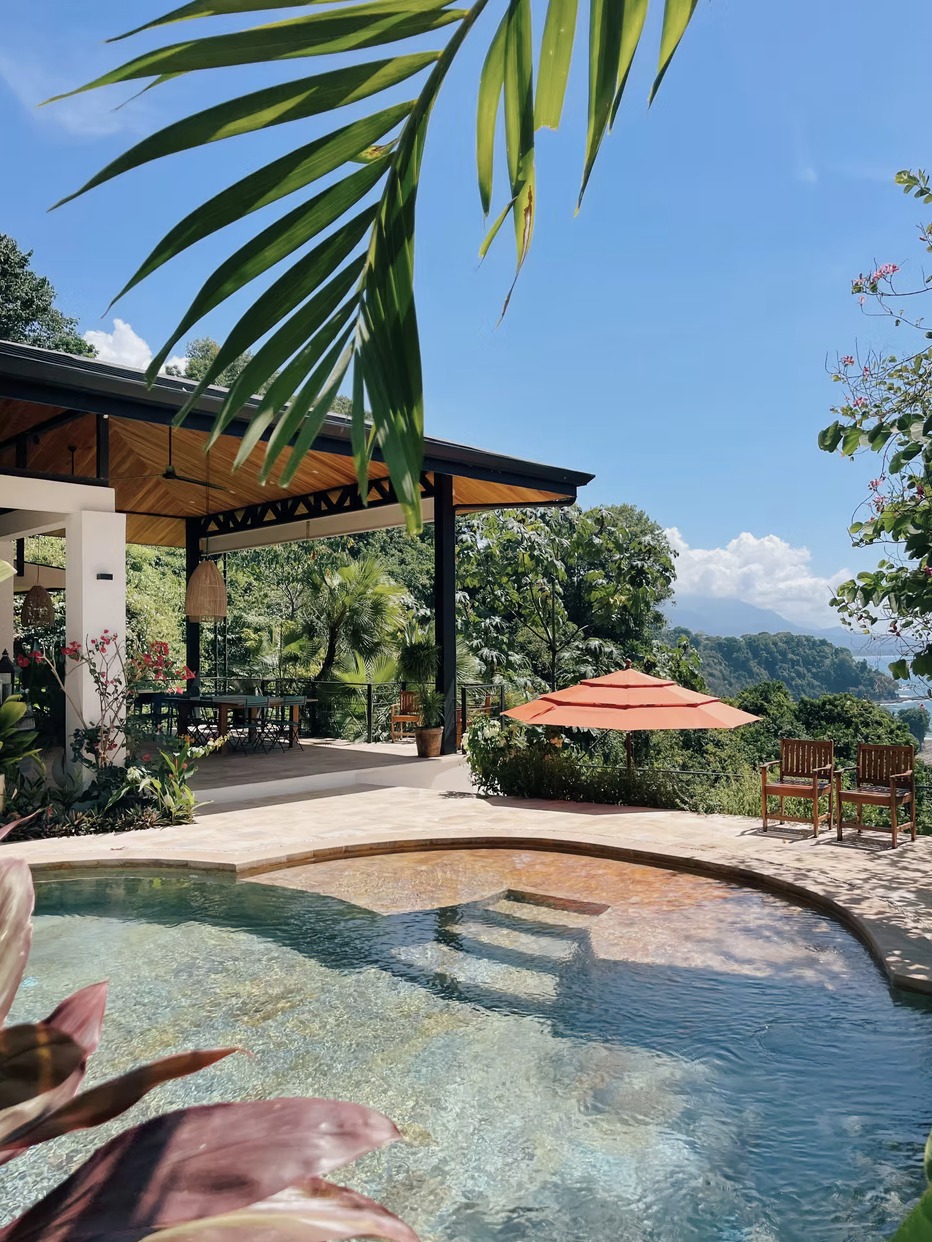 Villa bedroom suite at the Costa Rica retreat