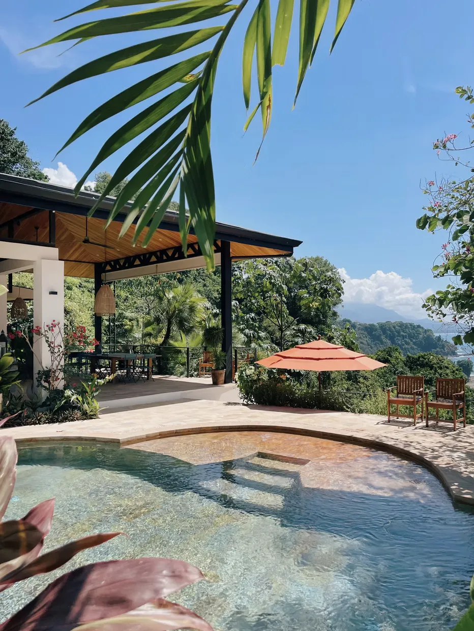 Villa bedroom suite at the Costa Rica retreat