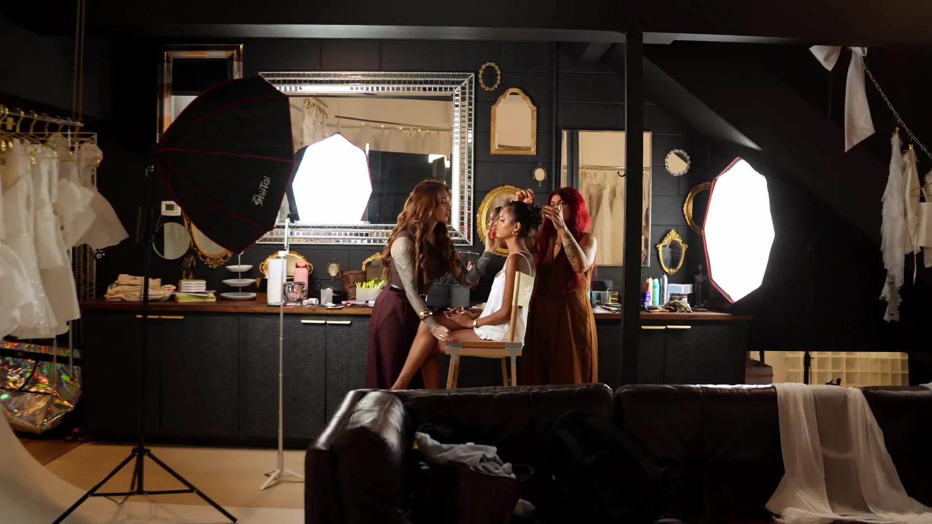 Cinematic brand video production still