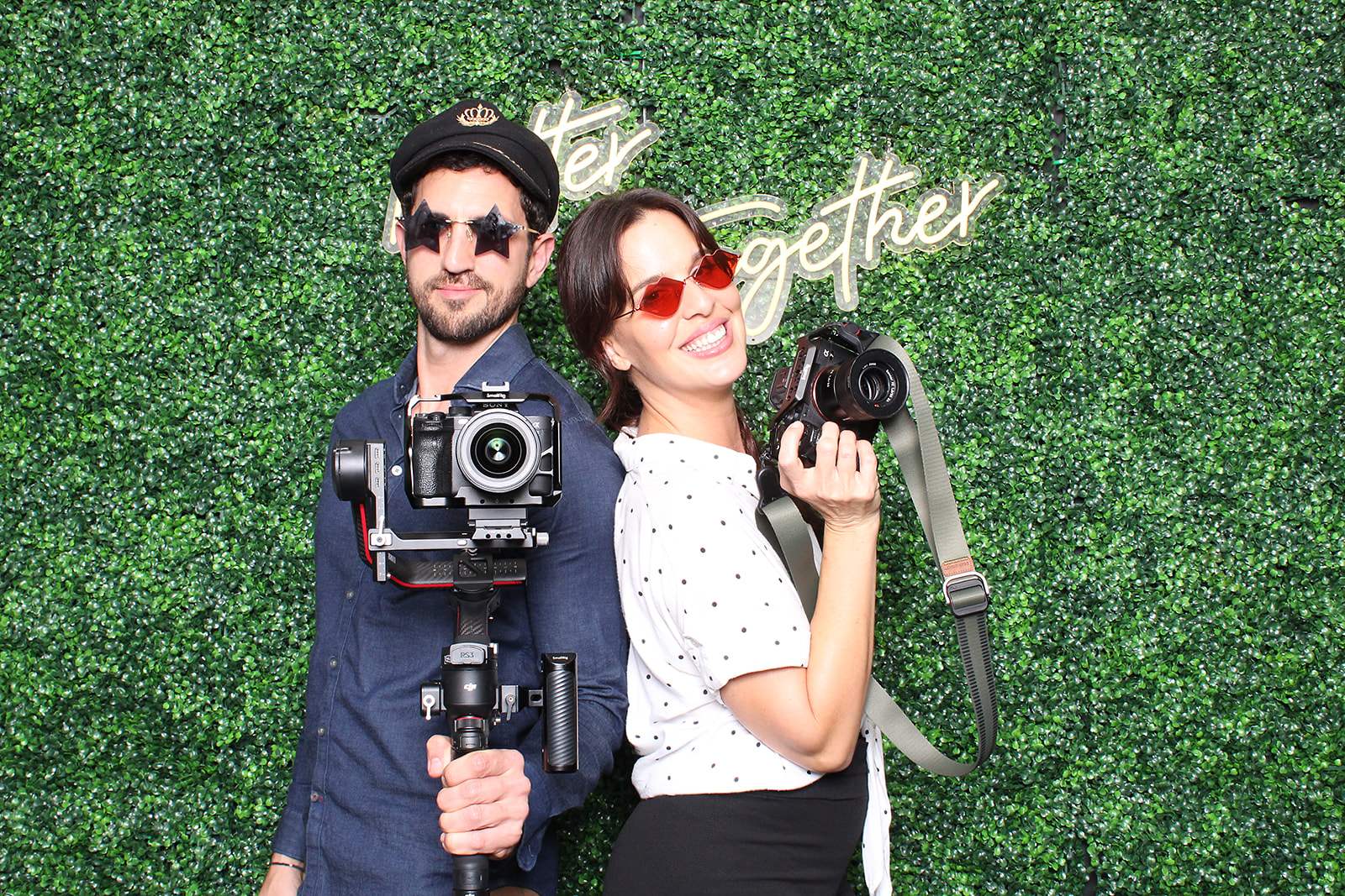 Kat and Tyler with gear